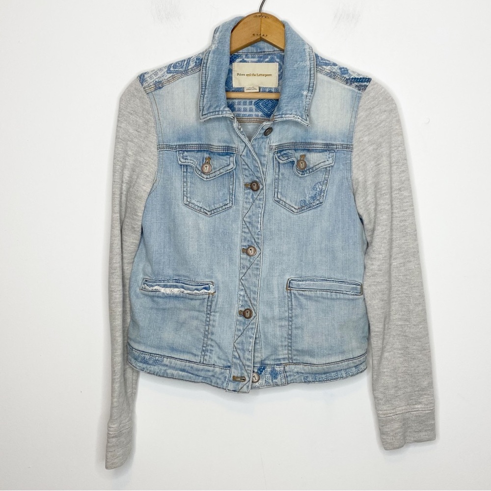 Anthropologie Pilcro & The Letterpress size Small Denim Jean Jacket